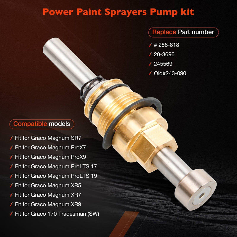 243090 Power Paint Sprayers Pump Repair Kit for Graco Magnum X5 X7 XR5 XR7 XR9