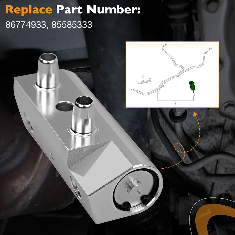 Trans Cooler Bypass Thermal Valve for Chevy Silverado GMC Sierra Cadillac 14 20