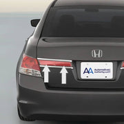 DURAFORCE Chrome Rear Taillight Trim Molding for Honda Accord 2011 2012