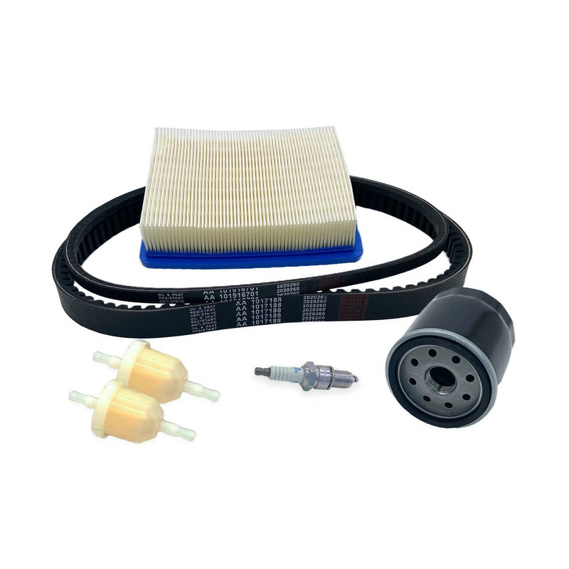 DURAFORCE Tune Up Kit for Club Car Carryall II 97 03 Drive Starter Belts Filters Plug