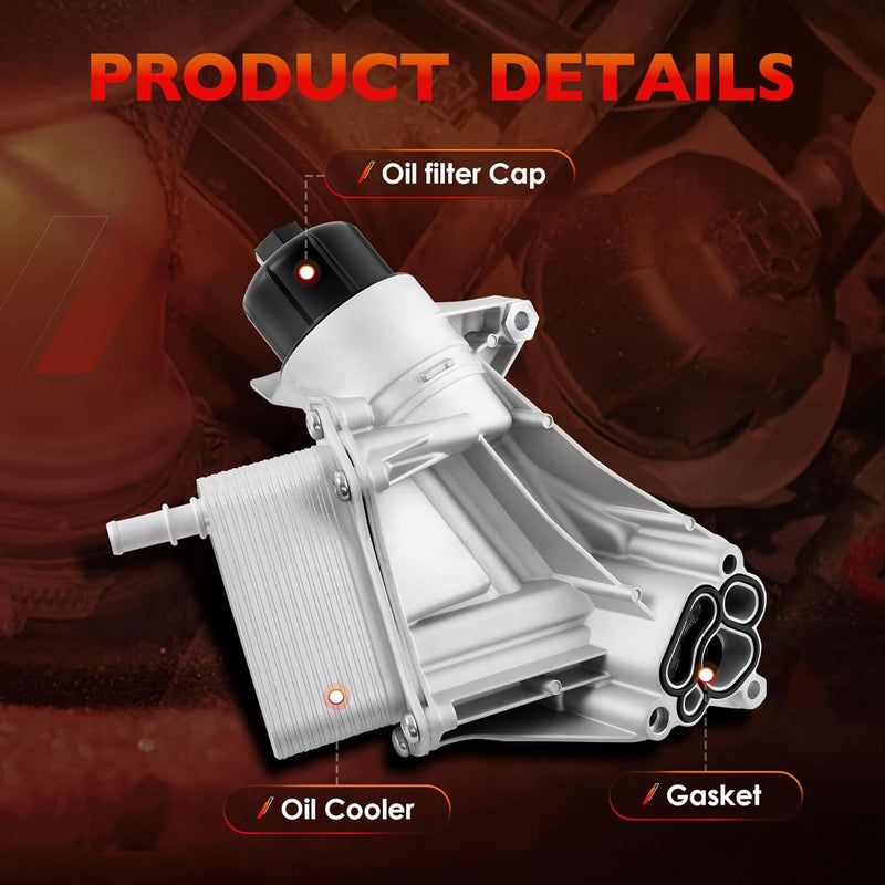 68624177AA Oil Cooler Filter Housing For Ram 2014 2019 1500 3.0L V6 Diesel
