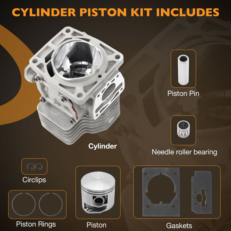 P100012460 Cylinder Piston Kit for Echo PB8010H PB8010T PB9010H and Shindaiwa