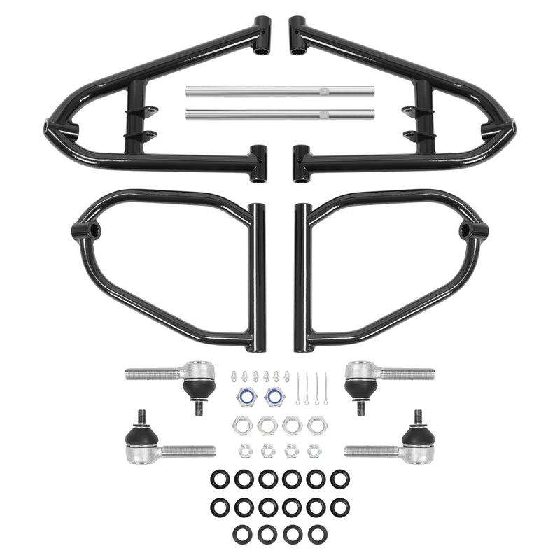 Black Front Extended A Arm for Yamaha Raptor 250 YFM250R 2008 2013 Powder Coated