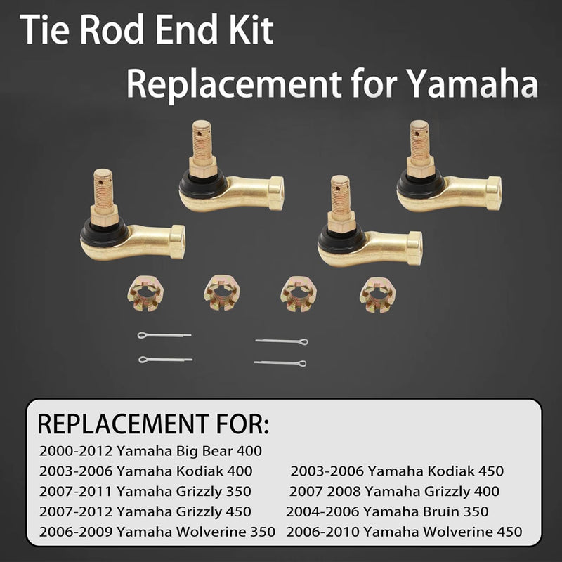Tie Rod Kit for Honda Foreman 500 Rincon 650 680 Rubicon 500 Fourtrax 300 93 16