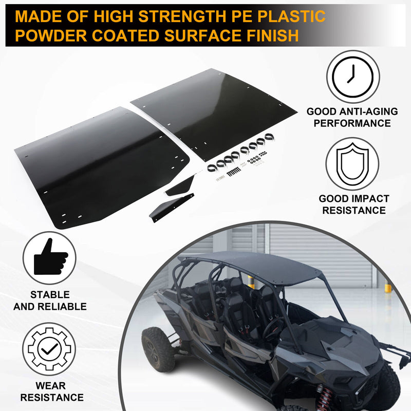 DURAFORCE Top Roof Aluminum For 2019-2021 Polaris RZR XP TURBO S / Velocity 4 seat model