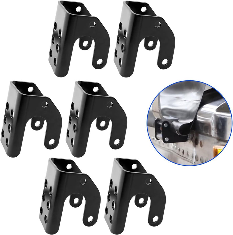 1100833 Tarp Body Mount Stops Bracket for 17057751 Dump Truck Tarp 6 Pack