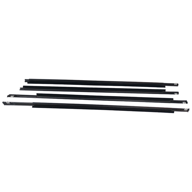 Front Rear Door Belt Moulding Weatherstrips for Toyota Prius 2004 2009