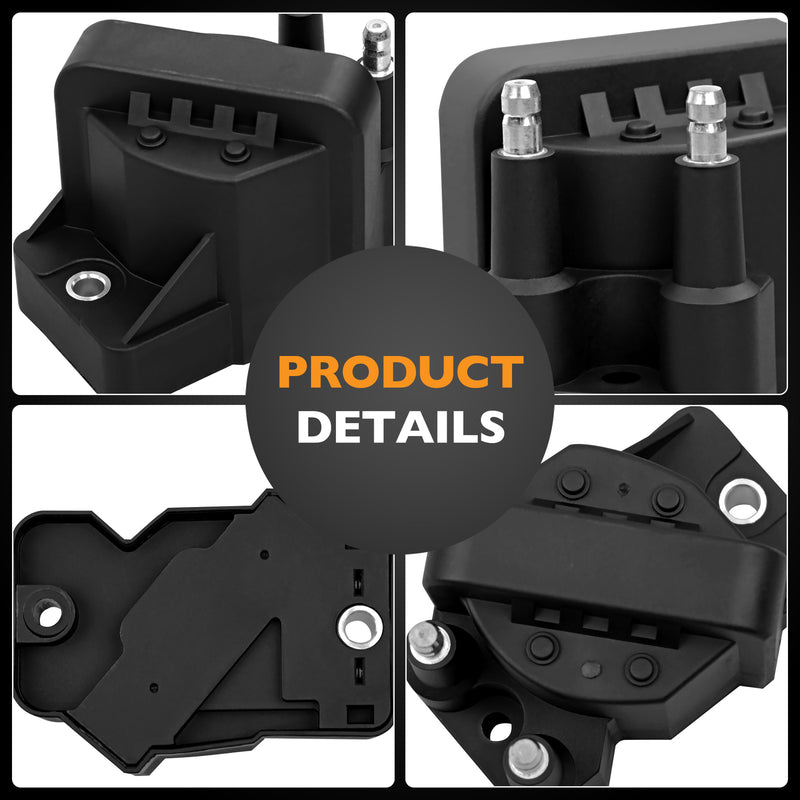 DR39 Ignition Coils Iridium Spark Plugs Wires For Chevy Impala Buick 99 09