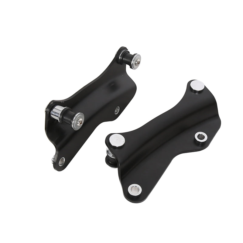 Black Docking Hardware Kit 4 Point for Harley Davidson Touring 2014 2026 2023