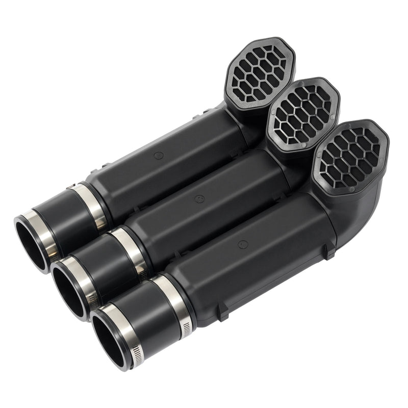 Black Riser Snorkel Kit for Polaris Ranger 500 570 570-4 Midsize 2014-2020
