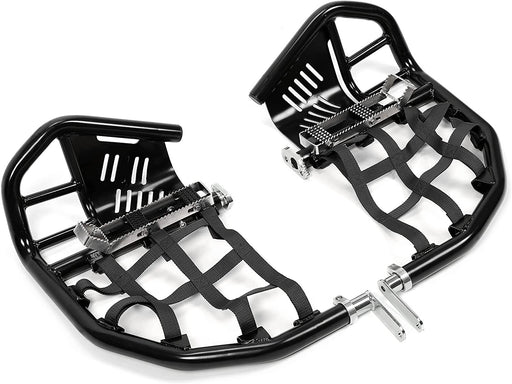 DURAFORCE Nerf Bars With Nets Pro Peg Bars For Honda Sportrax 400 TRX 400EX 400X All Years