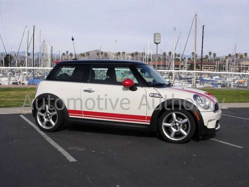 Vinyl Hood Trunk and Rocker Rally Stripes Racing Kit for Mini Cooper