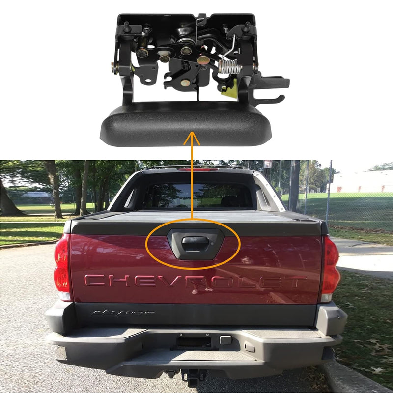 19209650 Tailgate Latch Handle Rear Liftgate for Chevy Avalanche 1500 2500 02 06