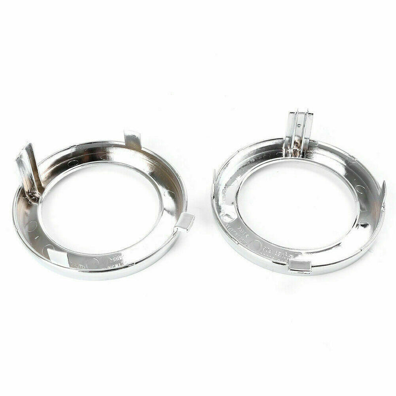 DURAFORCE For Subaru Forester 2009-2013 Front Clear Fog Light & Fog Lamp Cover Trim Ring