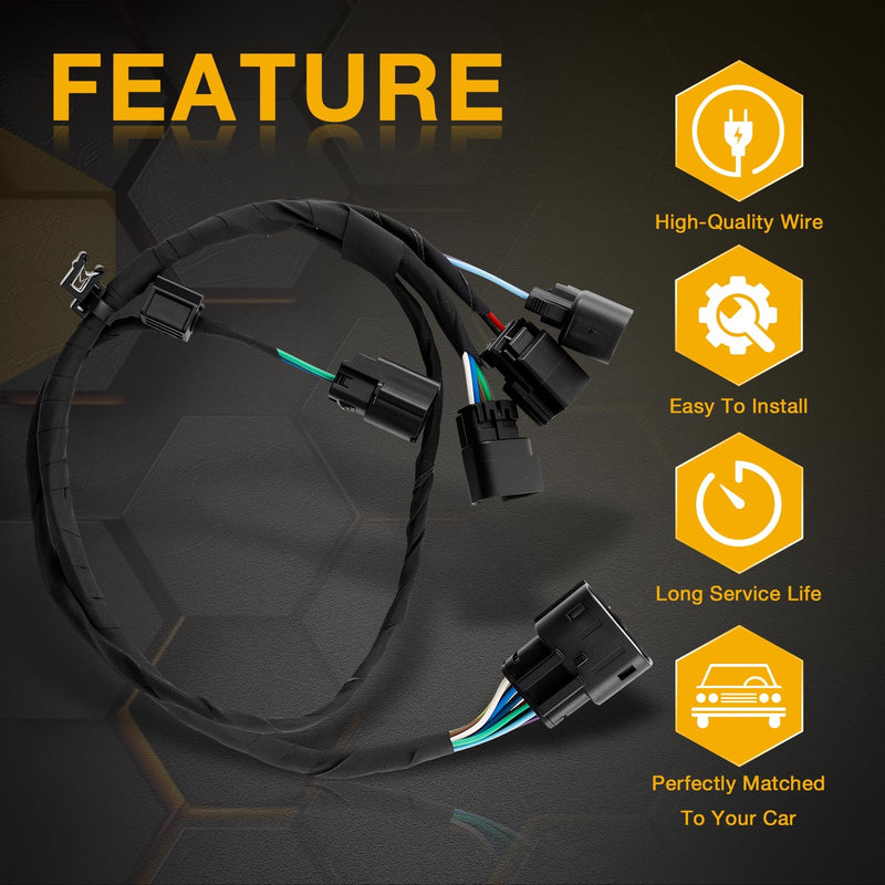 Rear Tailgate Handle Wiring Harness For Ford F250 F350 F450 F550 2017 To 2019