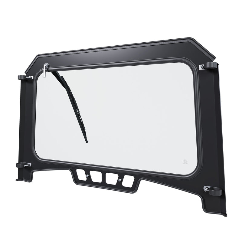 Glass Front Full Windshield for 2019-2023 Polaris RZR XP XP4 1000 Black