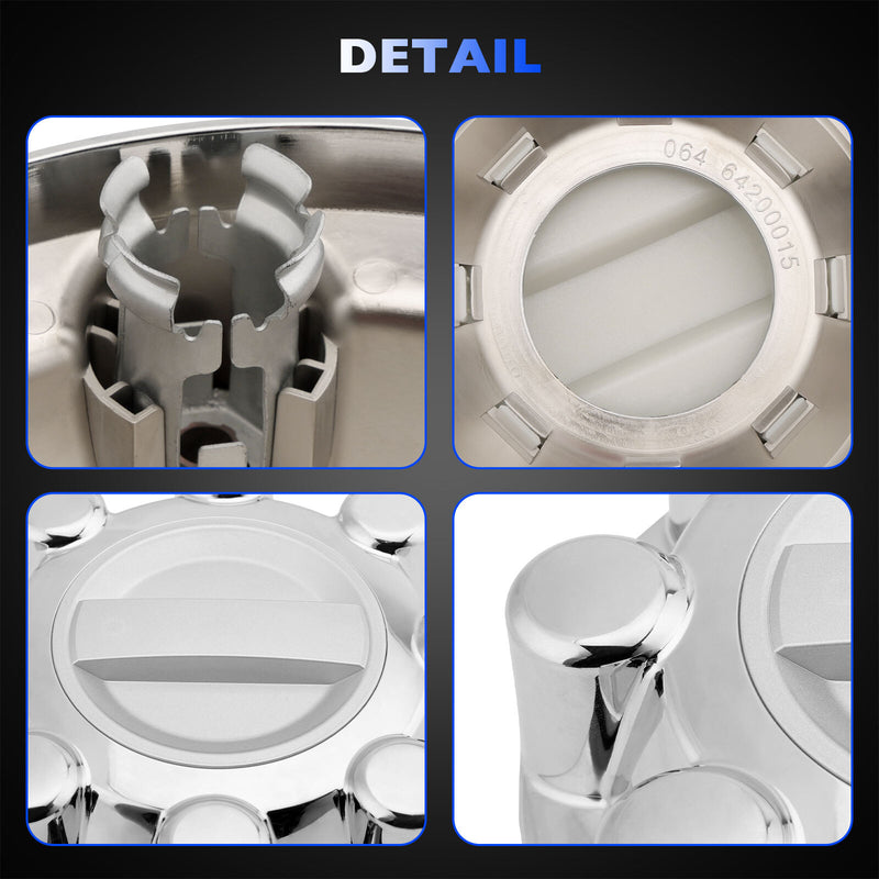 HC3Z1130J Chrome Front Rear Wheel Center Hub Cap For 2017 To 2022 Ford F250 F350