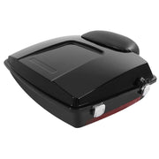 DURAFORCE Razor Motorcycle Trunk Fit For Harley Backrest Pad Street Road Glide 97-08