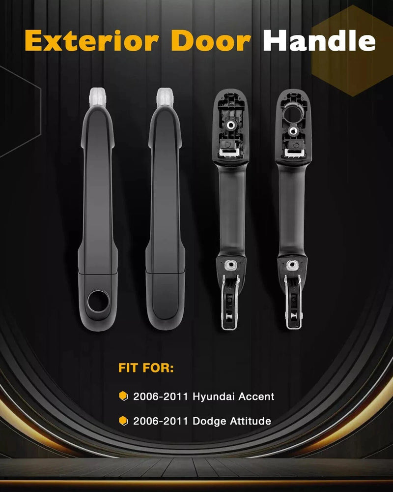 Exterior Door Handle Left Right For Hyundai Accent Dodge Attitude 2006 To 2011