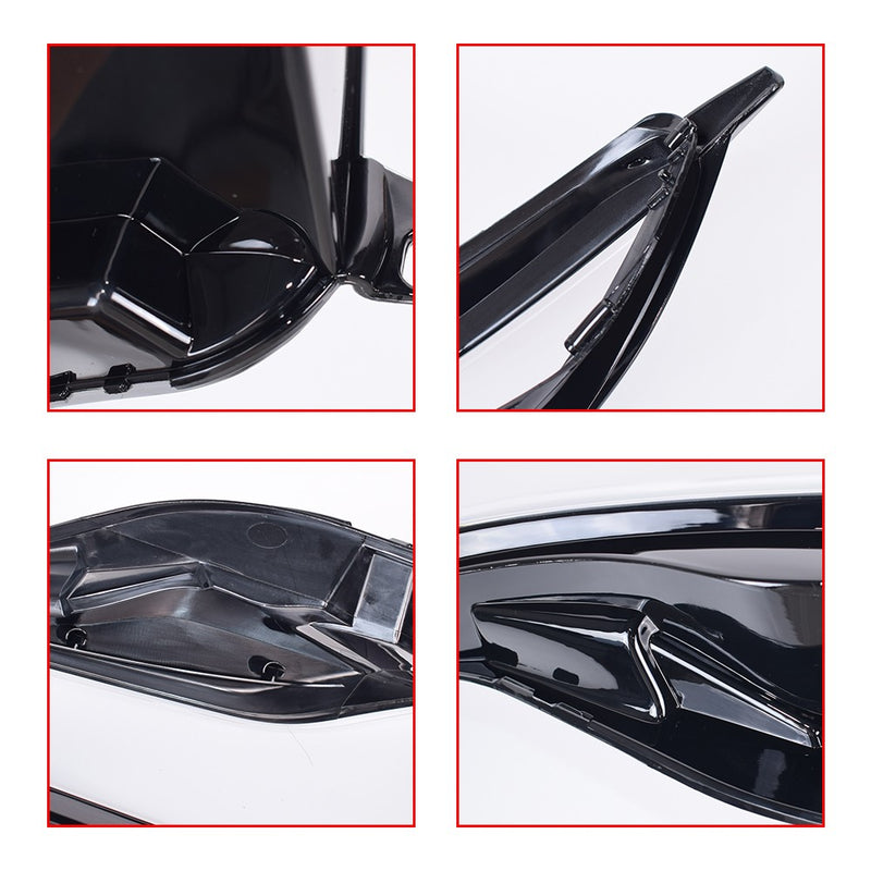 DURAFORCE 1 Pair Headlight Lens Cover Fits for Land Rover for Range Rover Evoque 2012