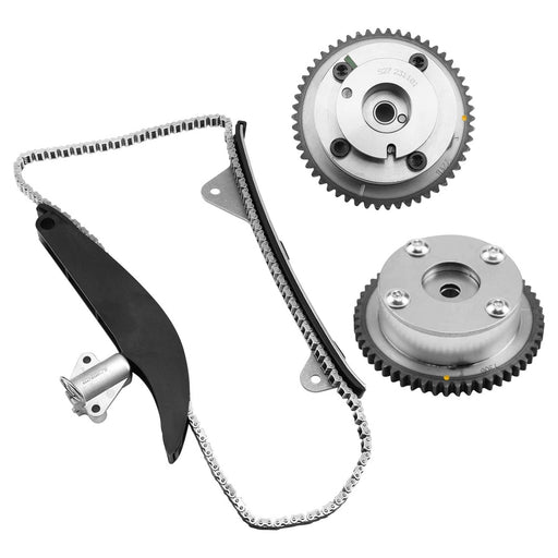 DURAFORCE Timing Chain Kit Exhaust Intake CVVT Gear for Hyundai Kia Soul Elantra 2.0T 1.8L