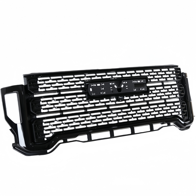 For GMC Sierra 2500 HD 3500 HD 2020-2023 Front Bumper Grille W/Camera Hole
