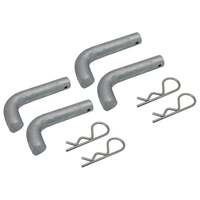 DURAFORCE Floating Dock Hinge Connector Pin 3-1-4 x 3-4 Heavy Duty Galvanized Steel 4