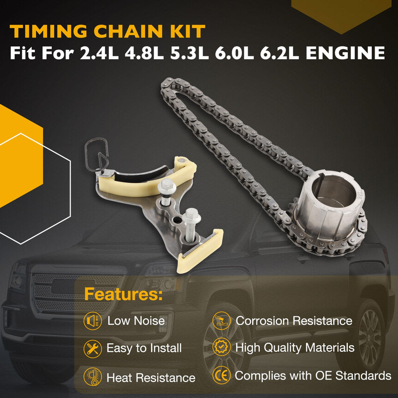 94205SB Engine Timing Chain Kit for Chevy Cadillac GMC Hummer 2006 2017 12556582