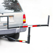 DURAFORCE 750lbs 75" Pick Up Truck Bed Hitch Extender RACK Canoe Boat Kayak Lumber w/Flag