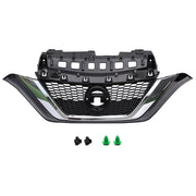 DURAFORCE Front Bumper Upper Grille Chrome For 2017-2019 Nissan Versa Note 623109ME0A