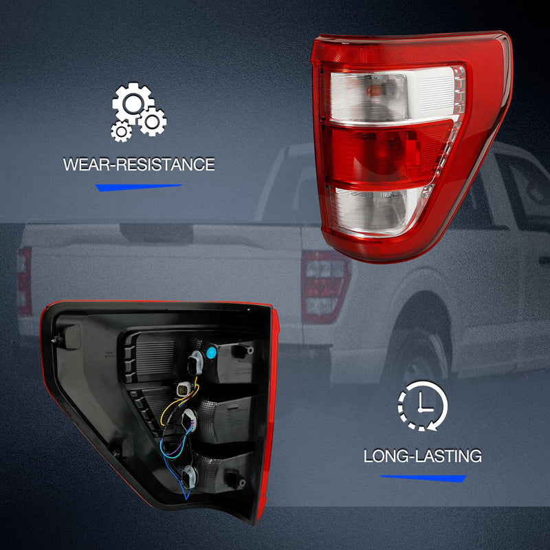 ML3Z13404E Rear Right Side Halogen Tail Light For 2021 2023 Ford F150 XL