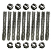 DURAFORCE Stainless Exhaust Manifold Stud Kit for Ford 6.8L V10 One Side 10 Pcs