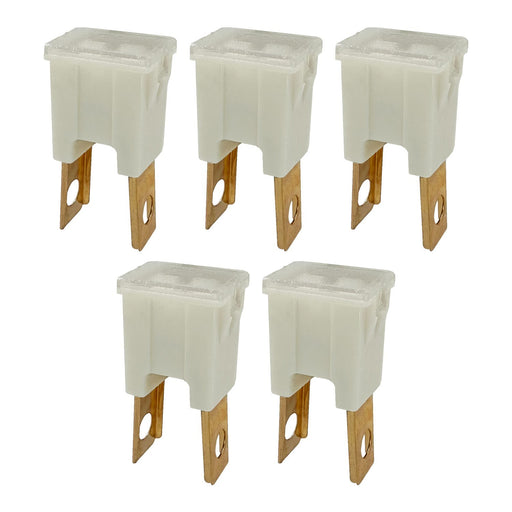 DURAFORCE 120A Straight Male Fuse Cartridge FLM PAL Auto Link for Car Truck RV SUV 5 Pack