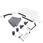 DURAFORCE White HARDTOP STORAGE CART+COVER Hard Tops for Chevrolet Corvette Mercedes-Benz