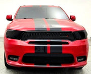 DURAFORCE 10 Inch Vinyl Rally Stripes Racing Stripe Kit for Dodge Durango