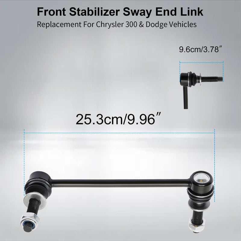 Front Sway Bar Links for 05-19 Chrysler 300 Dodge Charger Challenger RWD 2 Pack