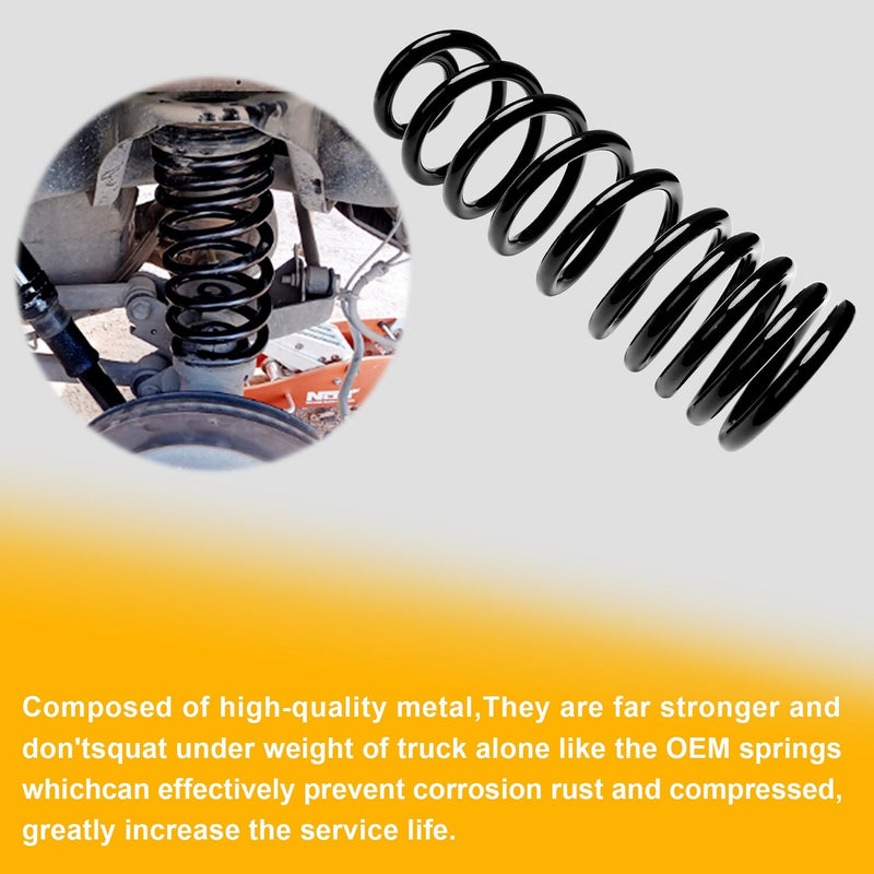 Rear Heavy Duty Coil Spring Kit for Ram 1500 2009 2018 2WD 4WD 2 Pack 2 Inch