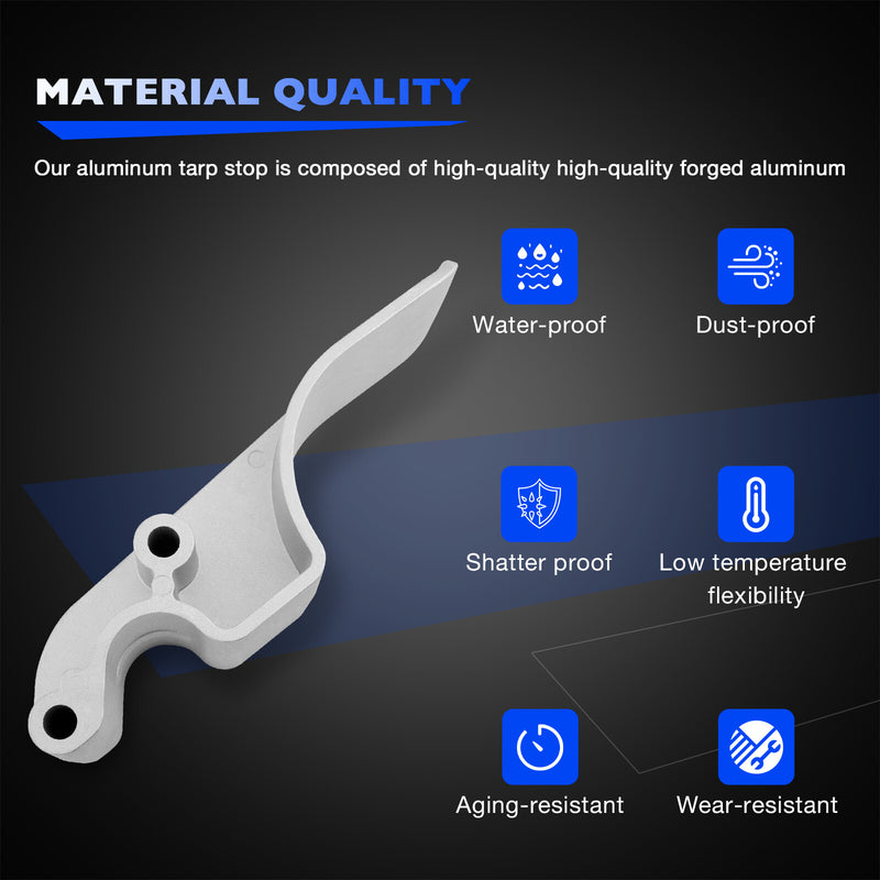 17057751 Aluminum Tarp Stop Easy Off Cast Kit for Pro Trucking Products 6 Piece