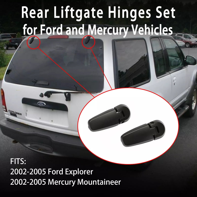 Rear Liftgate Window Glass Hatch Hinge for Ford Explorer Mountaineer 2002 2005
