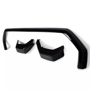 DURAFORCE 3PCS Glossy Black Front Grille Trim Molding Set For Toyota Tundra 2022 2023 2024