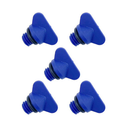 DURAFORCE 22 806608A02 18 4226 Manifold and Block Drain Plug Screws for MerCruiser 5 Piece