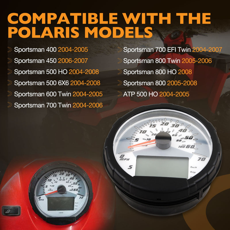 3280431 Speedometer Cluster Assy for Polaris Sportsman 400 450 500 600 700 800