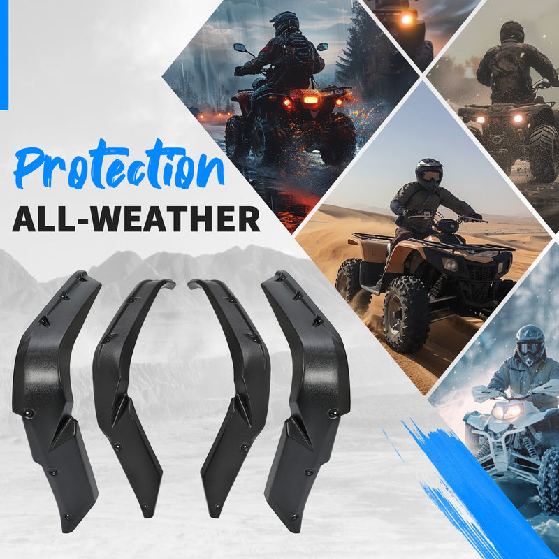 Fender Flare Guard 4PCS Overfender Mud Guard for Yamaha Grizzly 700 2016-2025