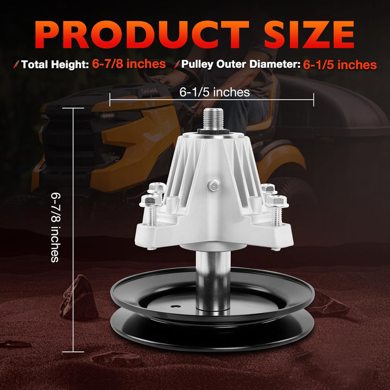 618-04822A Blade Spindle Kit for Cub Cadet Ultima ZT2 ZTS2 ZT3 60 Deck 3 Pc