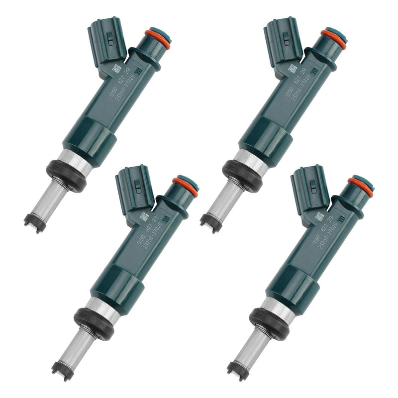 23250-37020 Denso Fuel Injectors for 2010 2015 Toyota Lexus CT200h Prius 1.8L 4x