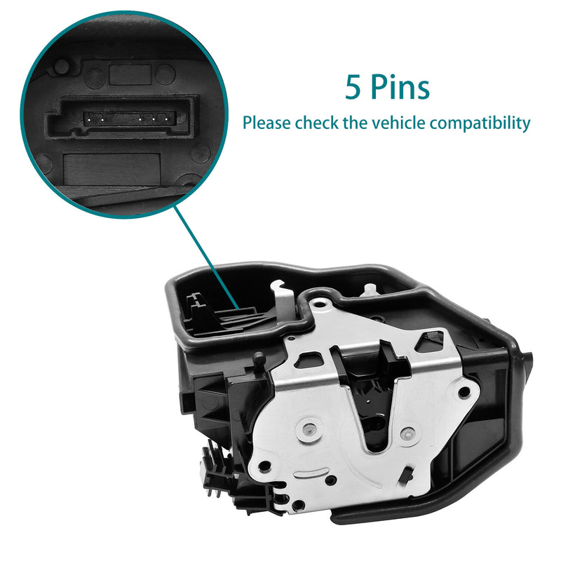 Door Lock Actuator Rear Right For BMW E60 E61 E70 E83 320i 323i 325xi 328i 330i