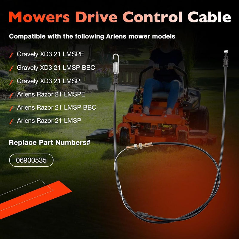06900535 Drive Control Cable for Ariens Gravely XD3 21 LMSPE LMSP BBC