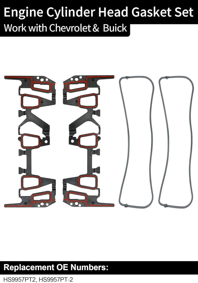 Head Gasket Set For Chevy Malibu Buick Century Oldsmobile Pontiac 3.1L 1995 1999