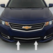 DURAFORCE Chrome Front Bumper Trim Kit for 2014-2017 Chevy Impala