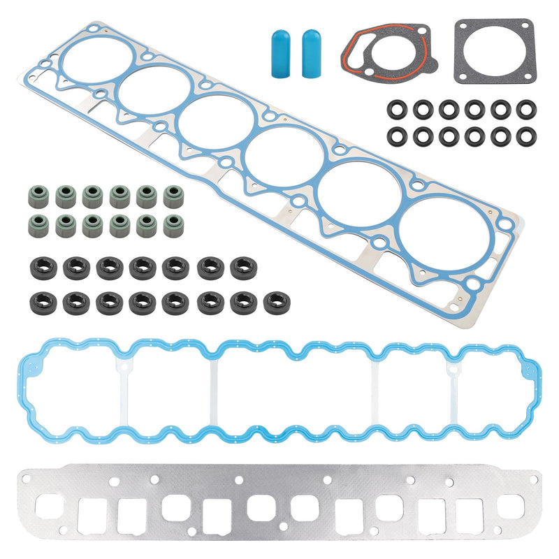 VS50458R Cylinder Head Gasket Set for Jeep Wrangler Cherokee 1999 2006 4.0L